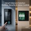 HIWINK TUYA WiFi Video Doorbell 1080P HD Camera IP65 Waterproof Face Palm Vein Fingerprint IC Card NFC Password Access Control