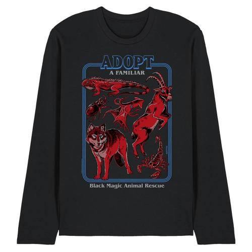Steven Rhodes Unisex Adult Adopt A Familiar Part 3 Long-Sleeved T-Shirt