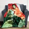 Elvis Presley Personalized Name Blanket Multi-purpose Customizable Blanket Soft & Cozy Perfect for Home Decor Seaside Office Picnics