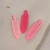 2~3 шт., розовая серия, симпатичная заколка для волос с боковой застежкой, заколка-бантик, милая заколка для челки в форме сердечка, заколка для волос на лбу, заколка-аллигатор