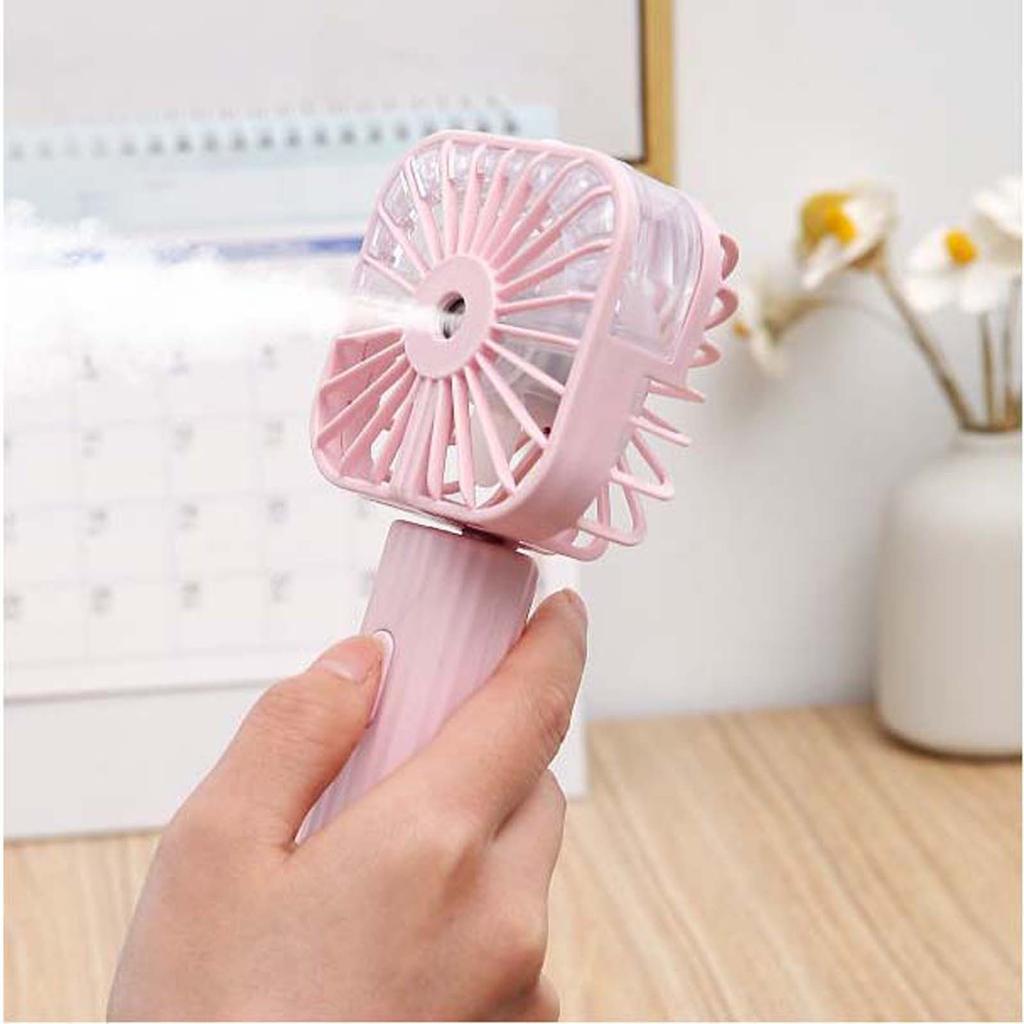 USB-спрей, пополняющий воду, увлажняет, настольный маленький вентилятор с зарядкой, портативный ультра тихий мини-студенческий вентилятор