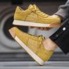Весенние желтые модные мужские туфли мужские удобные повседневные кроссовки на шнуровке мужские дышащие мужские спортивные туфли на плоской подошве кроссовки Zapatos Hombre