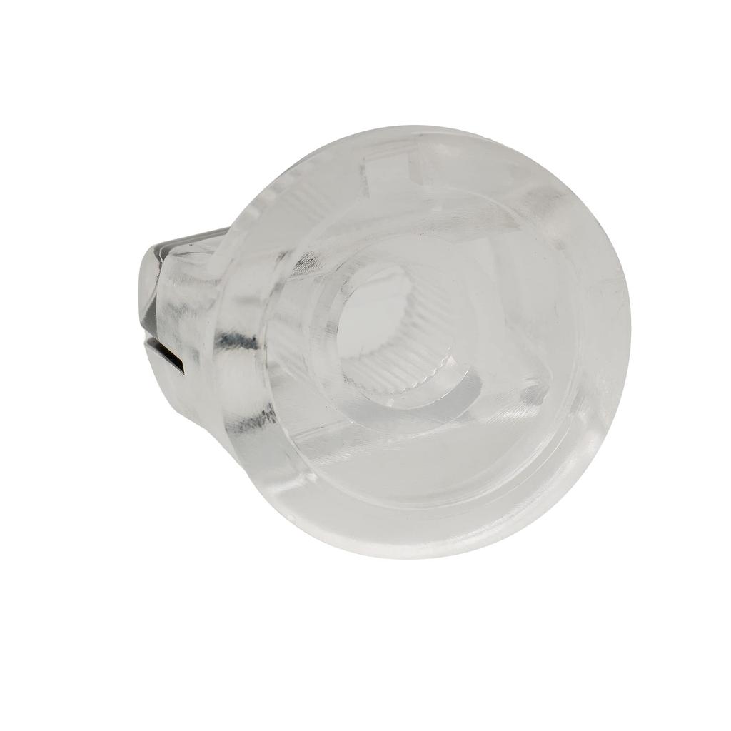 Musiclily Pro Универсальная пластиковая педаль эффектов для гитарного усилителя, прозрачная с дюймовой/миллиметровой ручкой, (Сет 12)