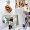 Stylish And Modern Korean Childrens Bag For Boys And Girls With Soft Faux Suede Material