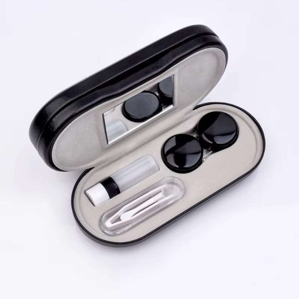 2 in 1 Glasses Storage Case with Mirror Glasses Protective Cover Glasses Box  Unisex Gift