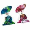 Cartoon Sitting Girl Brooch DIY Dress  Badge Modern Women Portrait Pin