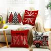 Элемент Санта-Клауса Новый Скандинавский Мультяшный Рождественский Обнимающий Красный Квадратный Чехол для Подушки