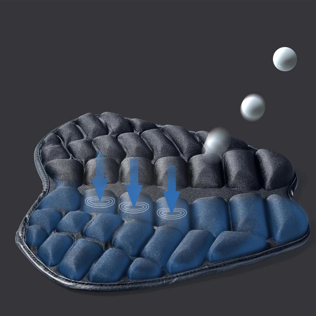 Подушка сиденья мотоцикла, нескользящая, аксессуар для езды, амортизация, подушка сиденья мотоцикла для мужчин, женщин, отца, парня