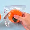 Simulation Persimmon Squeeze Toy Slow Rising Stress Relief Realistic Persimmon Squeeze Toy Soft Stretchy Fake Fruit Decompression Toy