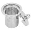 Durable with Lid for Spice Coffee Stainless Steel Teaware Tea Infuser Tea Leaf Filter Tea Strainer