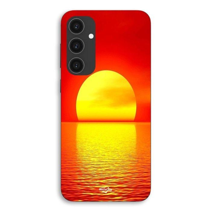 Coque Pour Samsung Galaxy S25 Couché de soleil féérique Maniacase