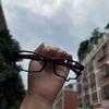 New-Anime Y2K Teardrop Cosplay Glasses Unisex Without Lenses Eyeglass Jewelry Costume Props Spectacles Eyewear Accessories Gifts