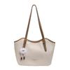 Large Capacity Women's Travel Tote Casual Versatile Shoulder Bag Simple Bag for University Students