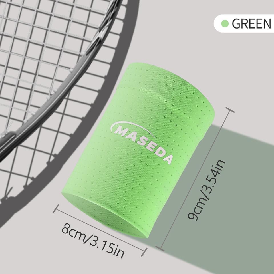 Летние ледяные шелковые запястья Высокая эластичность Влагопоглощающие спортивные браслеты для тенниса, бадминтона, фитнеса