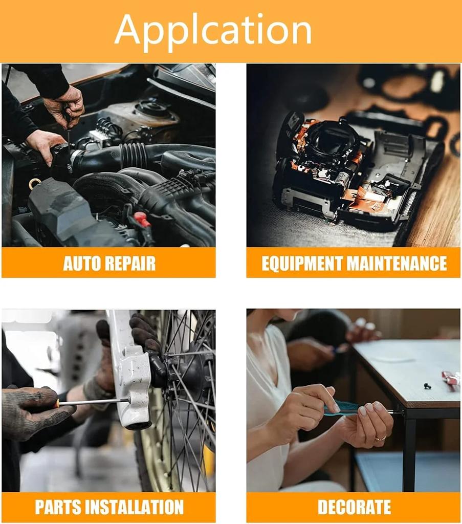 Long Slotted Phillips Screwdriver Rubber Handle Magnetic Screwdriver Installation and Disassembly Repair Tool 2025