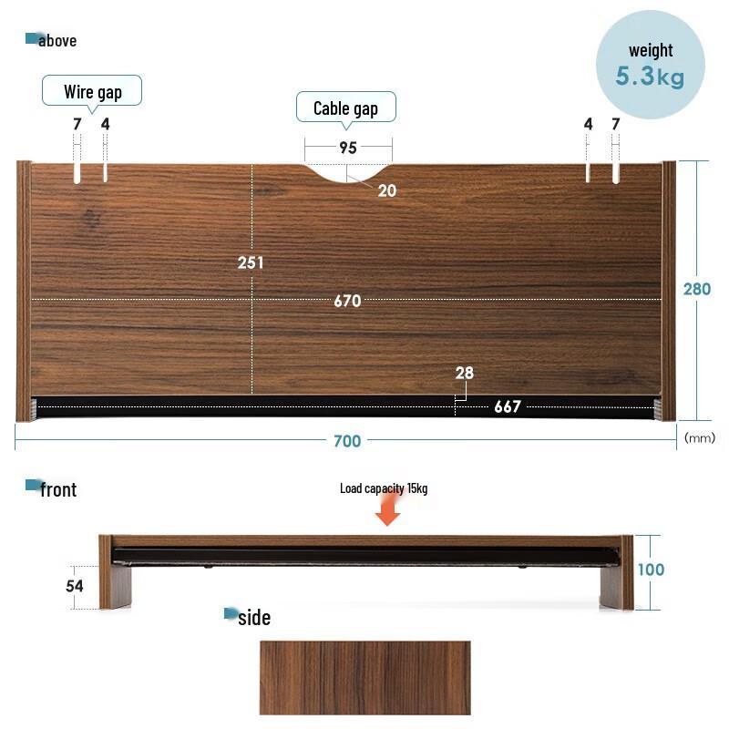 Подставка-подставка для компьютерного монитора Yama