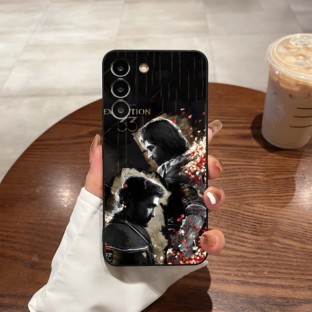 Чехол для телефона Clair Obscur Expedition 33 для S25 Ultra Samsung S24 Fe S23 S22 S20 S21 Plus A54 A34 A53 A16 Задняя крышка