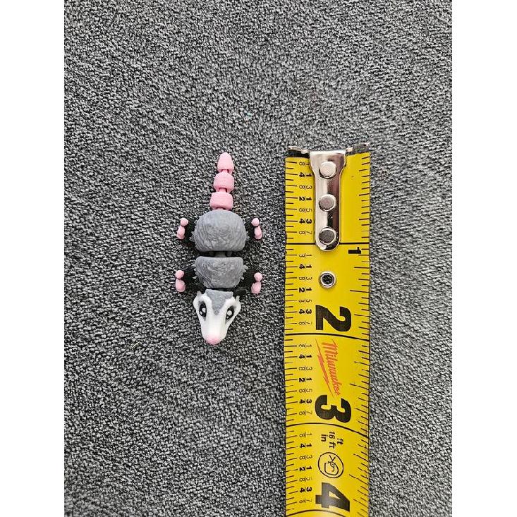 Detailed Pocket Pets - MatMireMakes & Cinderwing3D | Realistic 3D Printed Articulating Mini Fidget Animals Great Gift and Desk Figure