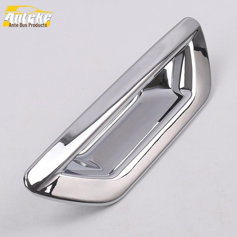 15 Edge Tailgate Door Bowl Decorative Frame - Electroplated Trunk Door Bowl Bright Patch Car Accessory