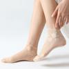 Non-slip Lace Socks Breathable Cotton Hosiery 2024 Boat Socks Women