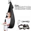 Multicolour Children Aerial Hammock Elastic Air Swing Chair Toy Yoga Fitness Tool  Indoor