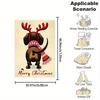 Christmas Dachshund Print Flannel Throw Blanket - Reversible Machine Washable All Seasons Gift
