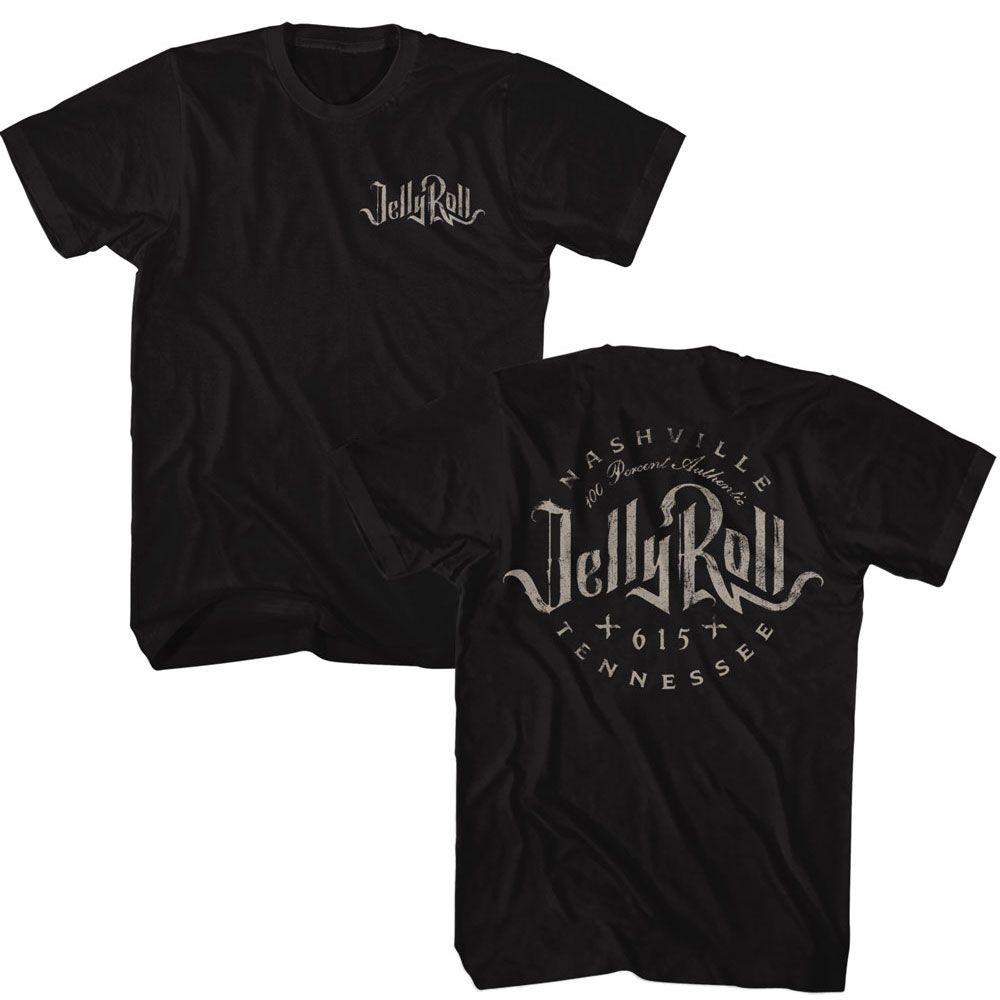 Футболка с принтом Jelly Roll Nashville Music