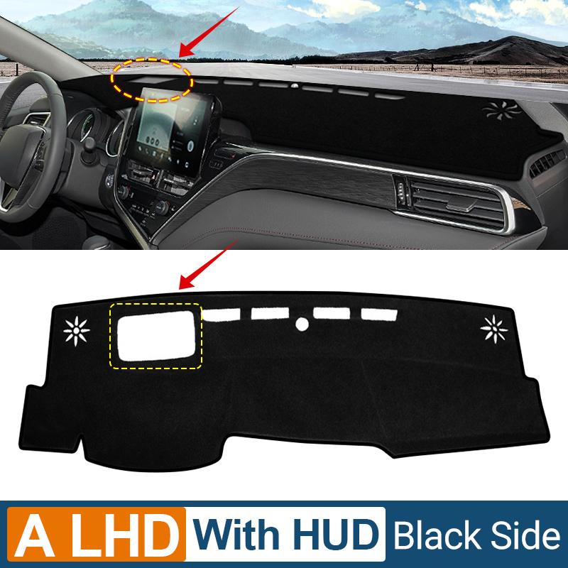 Автомобильные аксессуары для Toyota Camry 70 XV70 Hybrid 2022 2023 2024, крышка приборной панели, избегайте света, коврик, анти-УФ-ковер, нескользящий