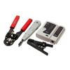LogiLink 4-in-1 Network Tool Kit with RJ45 RJ11 Cable Tester and Bag