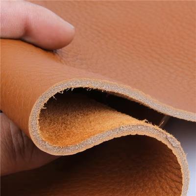 Кожаная ткань из натуральной кожи толщиной 3,5 мм, мягкая сумка, подушка для дивана, охлаждающий коврик-матрас, коричневая кожа