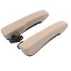 Pair Car Armrest Left Right 0‑120 Degree Adjustable Interior Beige Universal for RV Trucks