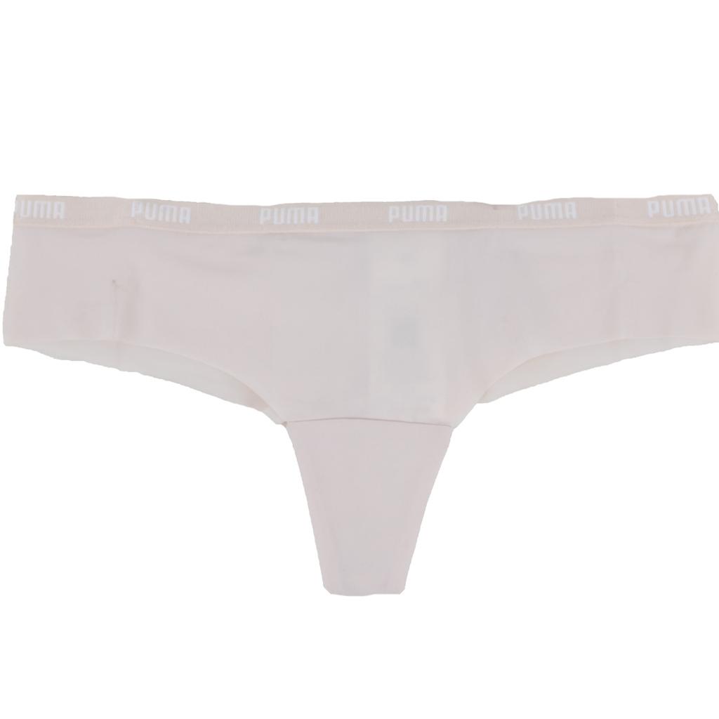 Puma Brazilian Briefs 2 Pack, Womens Pink Panties