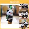 Ultra-soft Plush Panda Key Hook Cute Hanging Ornament For Bags