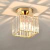 Современный проходной светильник, хрустальный потолочный светильник, внутренний потолочный светильник, коридор, лестница, спальня, ресторан, лампа, украшение дома