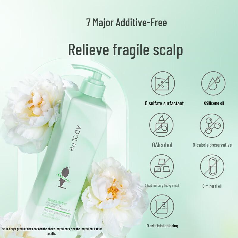 Adolph Anti-Dandruff Oil Control Volumizing Shampoo