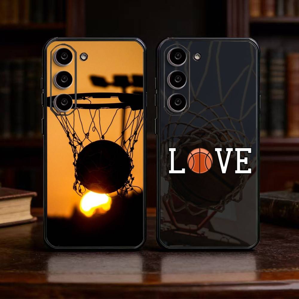 Basketball Sport Phone Case For Samsung Galaxy A20,21s,22,31,32,52,53,72,73,80,91 Soft Black Shell