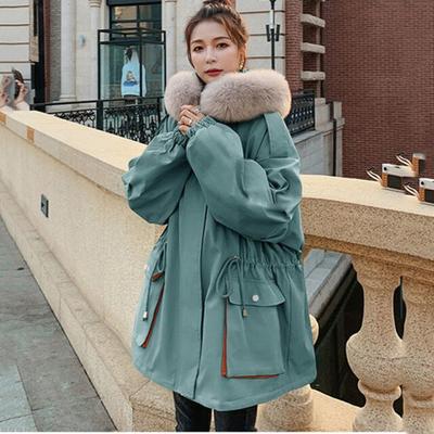 Зимняя новая свободная стеганая куртка Parker с мягкой подкладкой для женщин