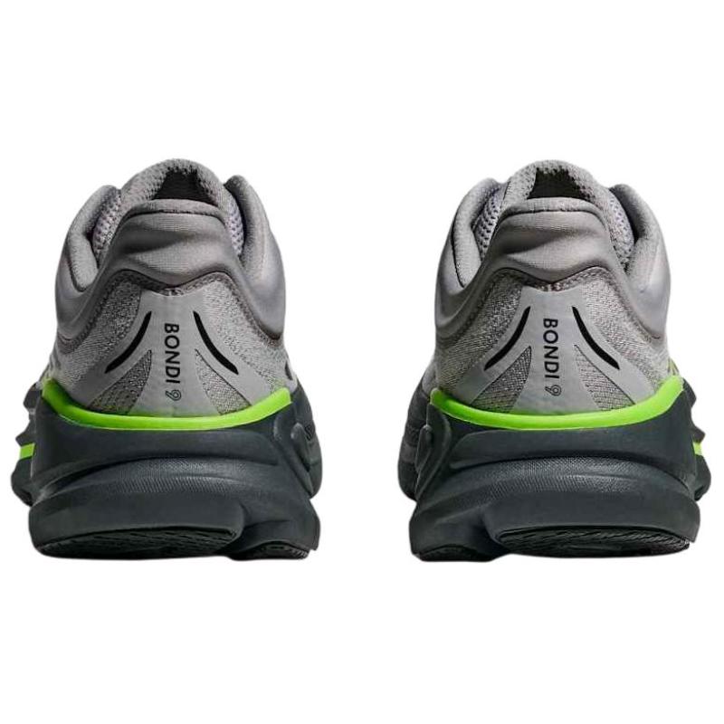 HOKA One One Новые дышащие светоотражающие кроссовки Bondi 9 из сверхкритической пены для тренировок, тестирования физической подготовки и медицинского осмотра (артикул 1162011-SSTT).