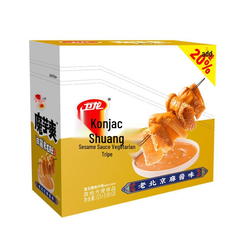 Коняк-снек с кунжутным соусом Weilong