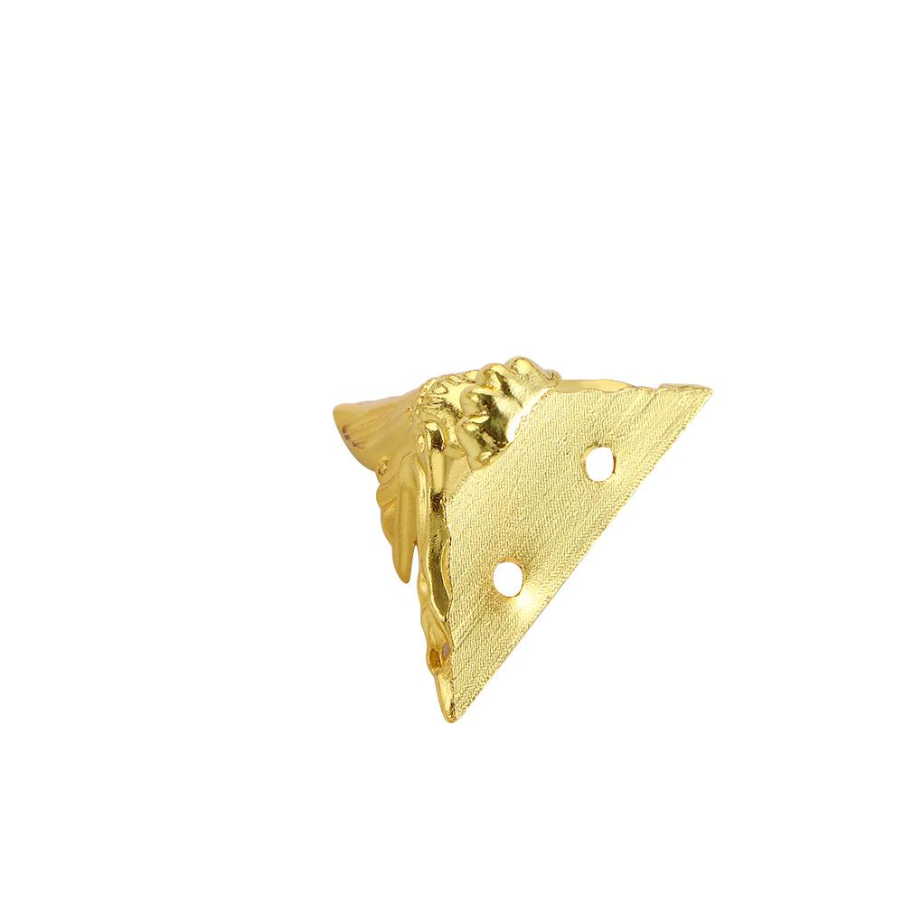 Латунь 4 шт. фурнитура деревянный корпус декоративная часть мебели угловой кронштейн угловые ножки ножка мебельная ножка