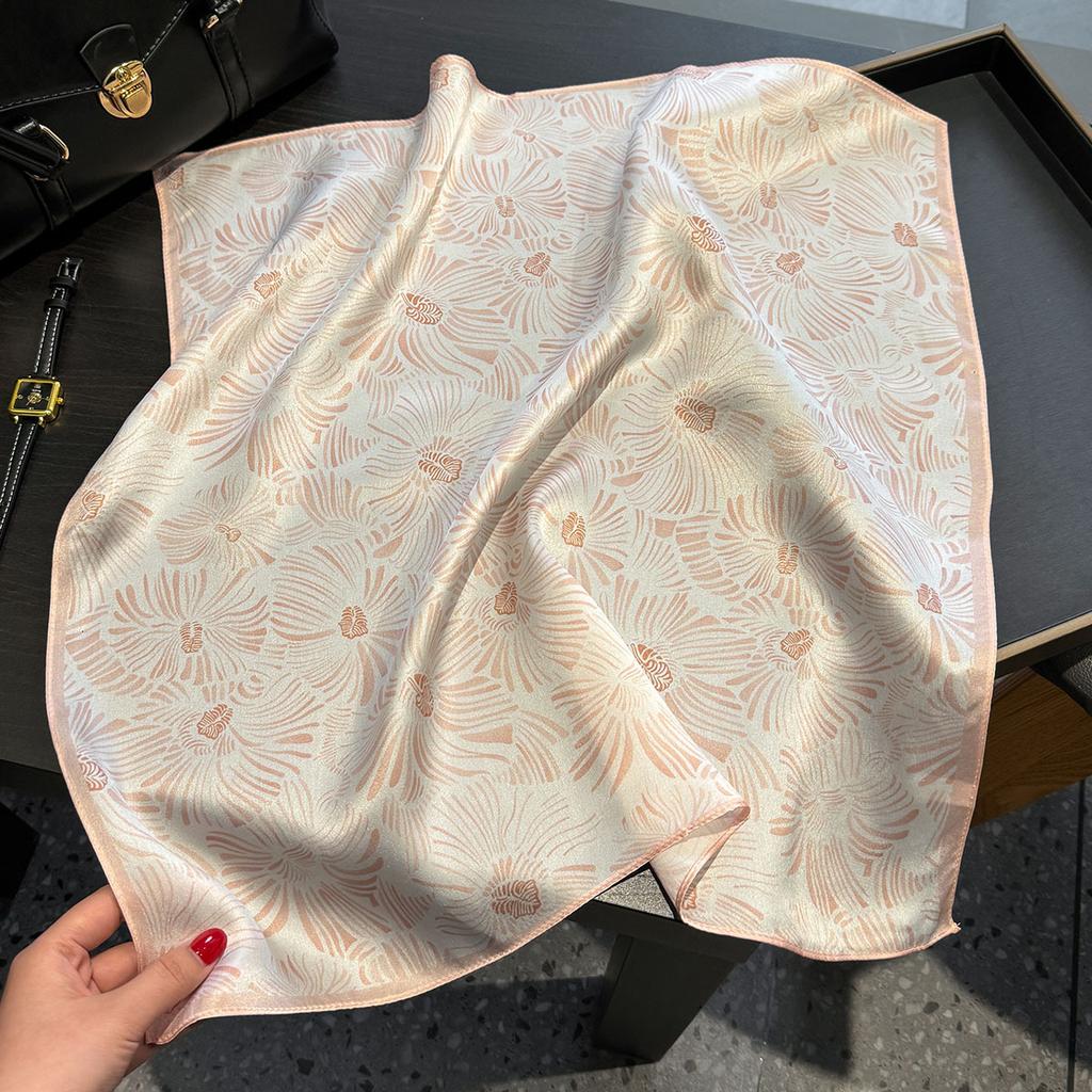 100% Nature Veritable Soie Carre Echarpe Femmes Femme Foualrd Foulard Ete Plage Foulards Chale Bandana Pashmina