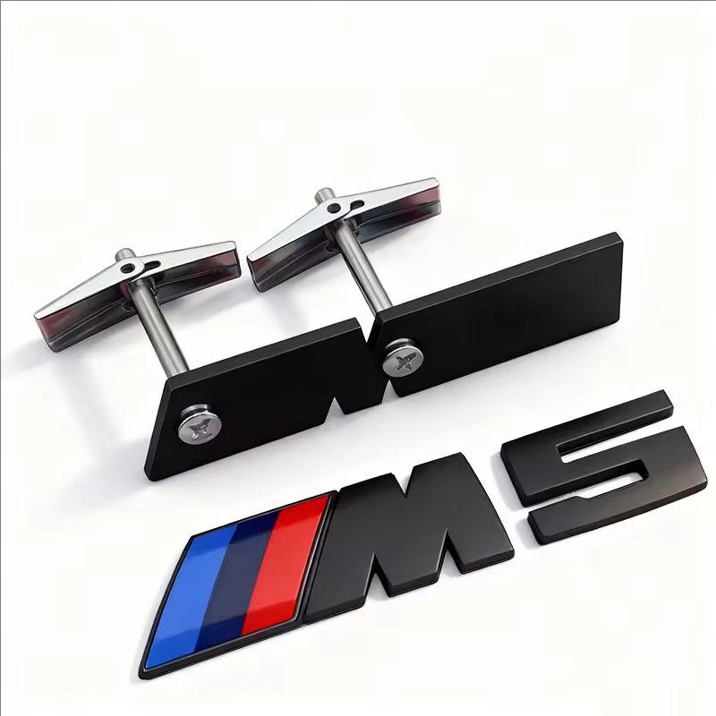 CTCE1 3D ABS/Metal Car Styling Front Grille Badge Emblem Accessory For BMW M E46 E90 E60 F30 F10 E39 E36 F20 G30 G20 E87 E92 E91 E30
