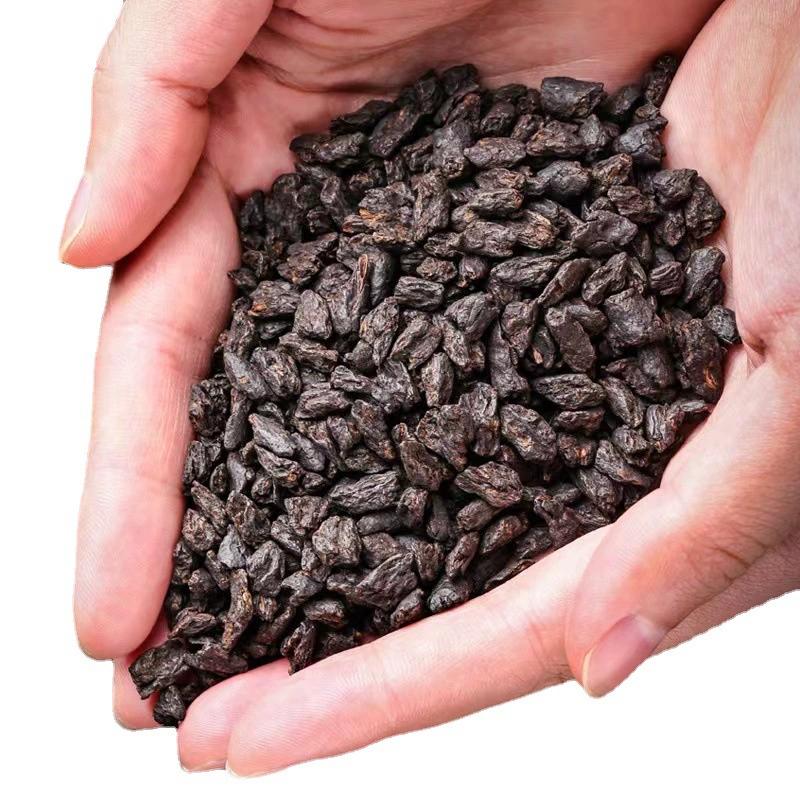 500 г Юньнань Мэнхай Ломаное Серебро Выдержанный Пуэр Чай Аромат Коричневого Риса Чайный Ископаемый