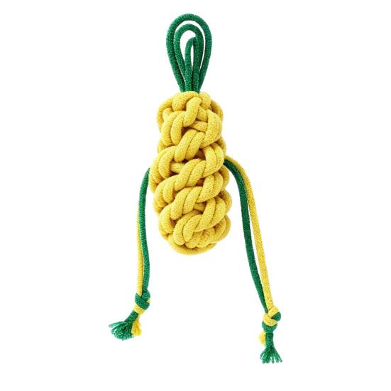 Interactive Squeaky Chew Toys for Dogs Cotton Rope Dog Toy Aggressive Chewers, Vegetable Shaped Puppy Teething Exercise Active Training Toy,