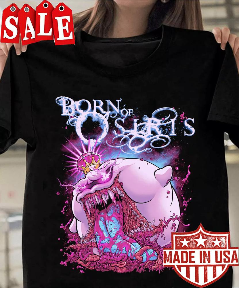 НОВАЯ Коллекция футболок Born of Osiris Подарок для фанатов S to 5XL Футболка Унисекс Футболка