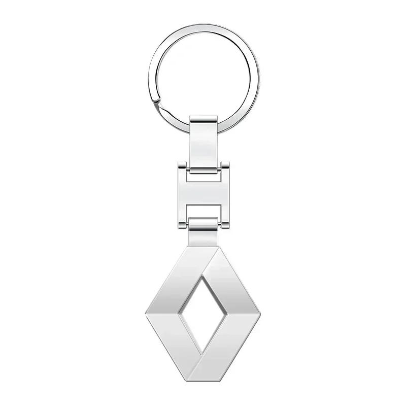 Hub Caps 1pcs Metal Car Logo Key Chain Keyring Auto Interiors Accessories For Renault Megane 2 3 Duster Logan Clio 4 Scenic 5 Ca