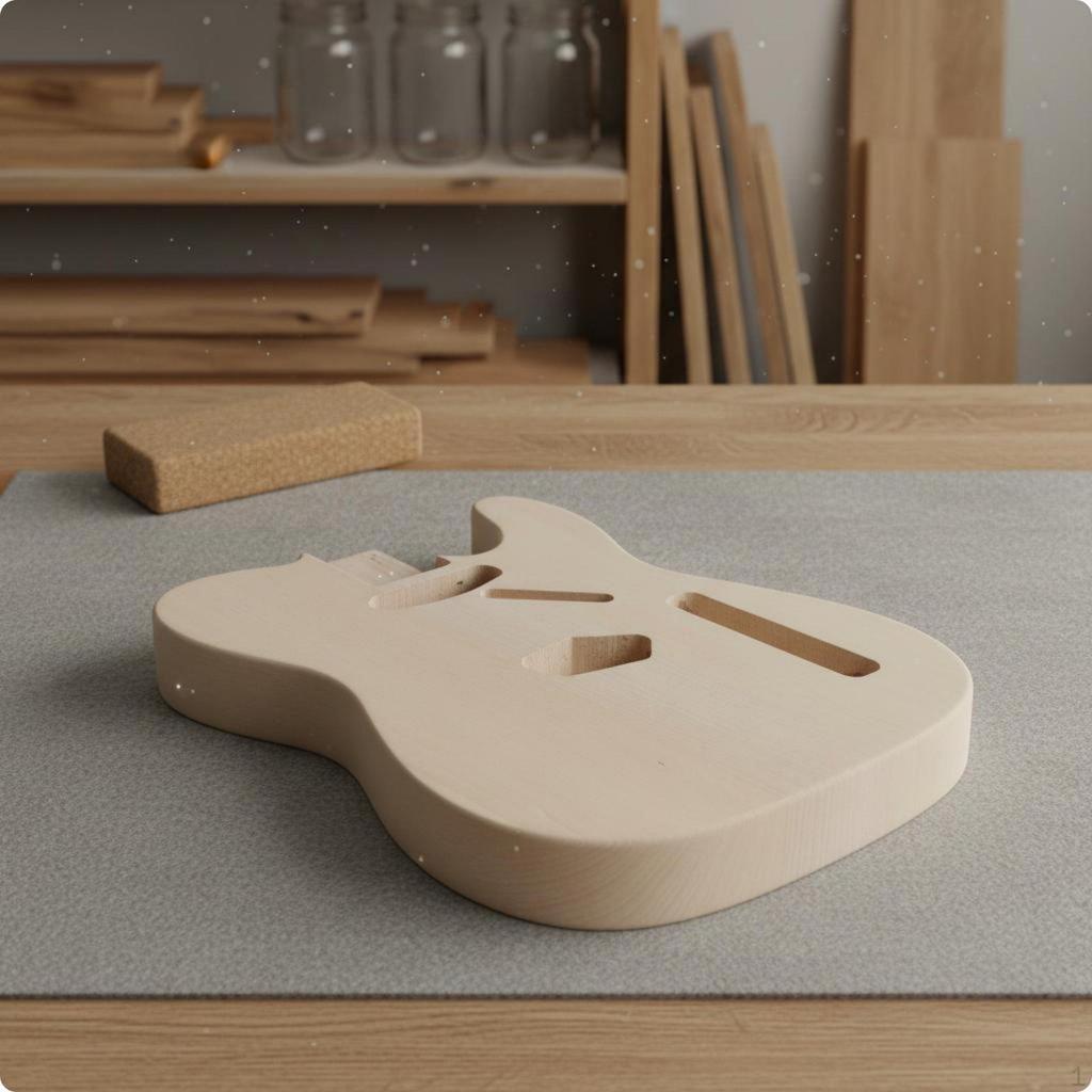 Набор для сборки классической гитары Легко настраиваемый DIY-набор Предварительно просверленные полости