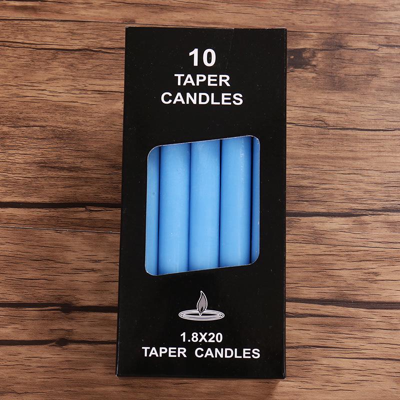Цветные свечи для дома: Романтическая свадьба, длинный шест, аварийное освещение