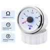 A Waterproof 2" 52mm Fuel Level Gauge 0-190ohm 240-33ohm 7 Colors LED Fuel Level Meter For Marine Boat Car Truck 9-32V Universal