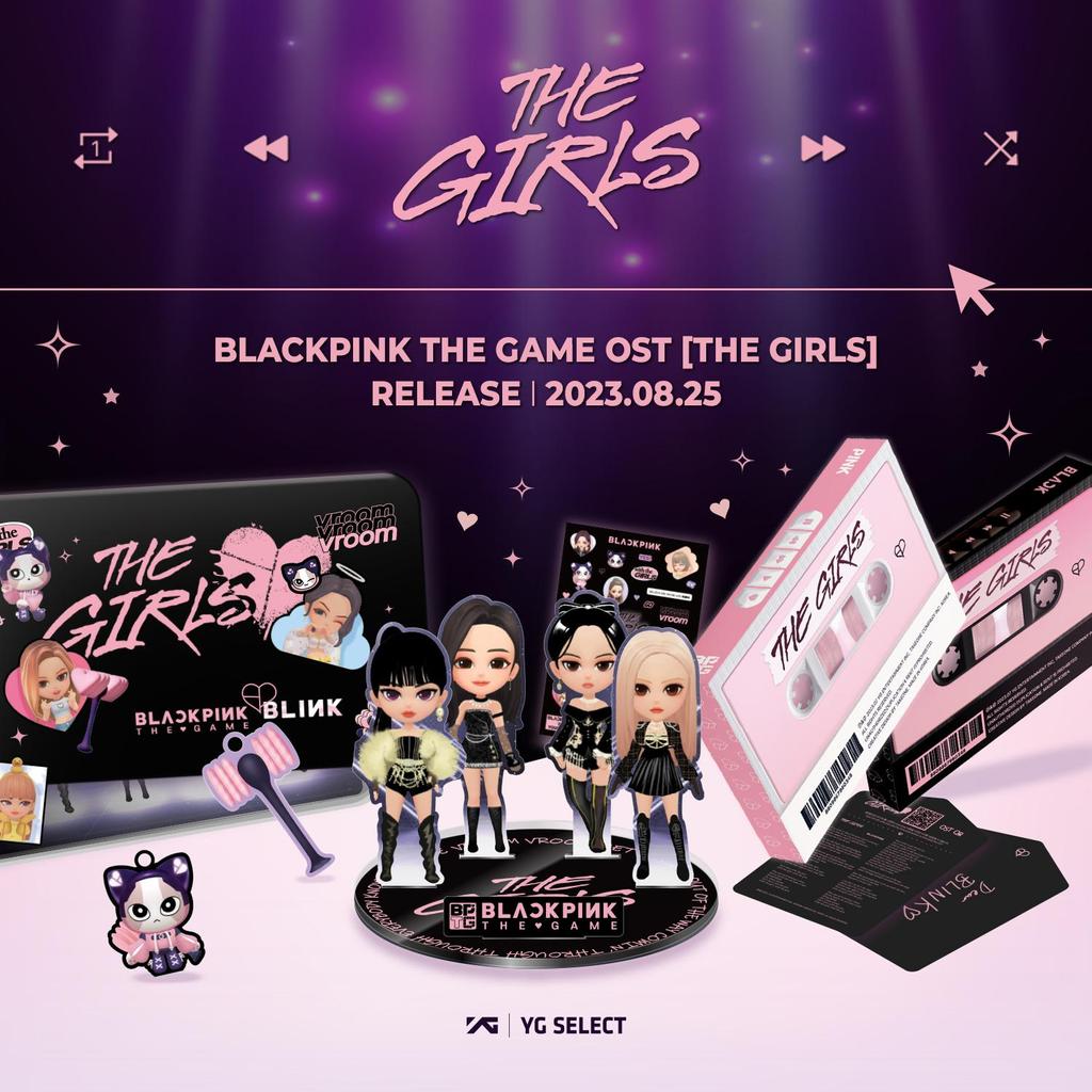 Blackpink BLACKPINK THE GAME OST Package, THE GIRLS купить